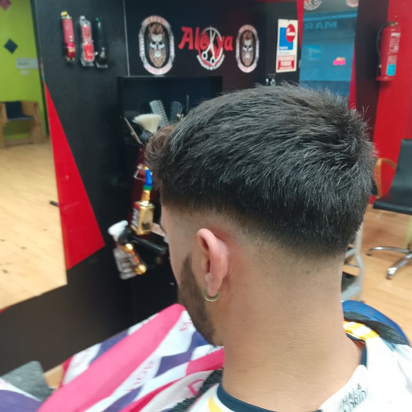 Corte con degradado